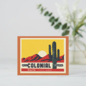 Carte Postale Hôtel Colonial (Debout devant)