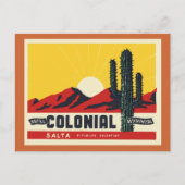 Carte Postale Hôtel Colonial (Devant)