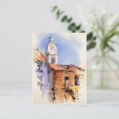 Carte Postale Hôtel de ville (Debout devant)