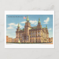 Hôtel de ville à Jersey City, New Jersey, Vintage
