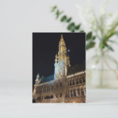 Carte Postale Hôtel de ville Bruxelles (Debout devant)