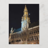 Carte Postale Hôtel de ville Bruxelles (Devant)