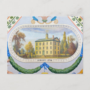 Carte Postale Hôtel de ville d'Albany, 1754