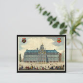 Carte Postale Hôtel de ville d'Anvers (Debout devant)