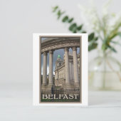 Carte Postale Hôtel de ville de Belfast (Debout devant)