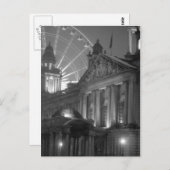 Carte Postale Hôtel de ville de Belfast (Devant / Derrière)