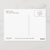 Carte Postale Hôtel de ville de Bilbao (Dos)