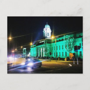 Carte Postale Hôtel de ville de Cork, semaine de St. Patricks, I