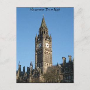 Carte Postale Hôtel de ville de Manchester