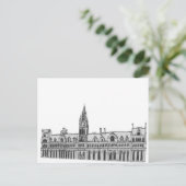 Carte Postale Hôtel de ville de Manchester (Debout devant)