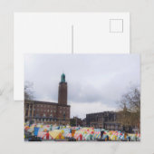 Carte Postale Hôtel de ville de Norwich (Devant / Derrière)