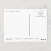 Carte Postale Hôtel de ville de Porto (Dos)