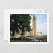 Carte Postale Hôtel de ville d'Hilversum (Devant / Derrière)