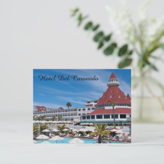 Carte Postale Hotel Del Coronado (Debout devant)