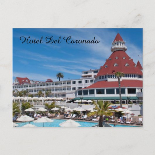 Carte Postale Hotel Del Coronado (Devant)