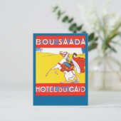 Carte Postale Hôtel Du Caid De Bou-Saada (Debout devant)
