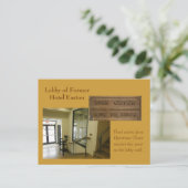 Carte Postale Hôtel Easton (Debout devant)