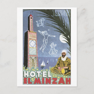 Carte Postale Hotel El Minzah, Tanger