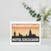 Carte Postale Hotel Excelsior (Debout devant)