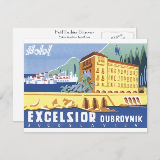 Carte Postale Hotel Excelsior Dubrovnik (Devant / Derrière)