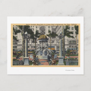 Carte Postale Hotel Grant, Plaza Park, Fountain View