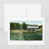 Carte Postale Hôtel Lake Shore, Clear Lake, Iowa (Devant / Derrière)