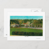 Carte Postale Hotel Lebec et GroundsRidge Route, CA (Devant / Derrière)