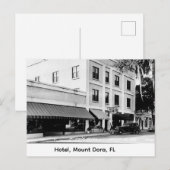 Carte Postale Hôtel Mount Dora, FL (Devant / Derrière)