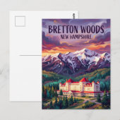 Carte Postale Hôtel Mount Washington États-Unis (Devant / Derrière)