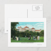 Carte Postale Hôtel Mount Washington Vue de la galerie de golf (Devant / Derrière)