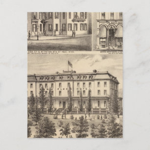 Carte Postale Hôtel Park Place, Greenman House, Minnesota