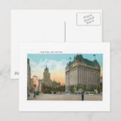 Carte Postale Hotel Plaza, New York City (Devant / Derrière)