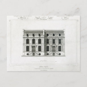 Carte Postale Hôtel Prives, 10 & 12 Rue Balzac, Paris