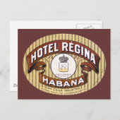Carte Postale Hotel Regina Habana Cuba (Devant / Derrière)