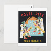 Carte Postale Hotel Ritz Mexico, D.F. (Devant / Derrière)