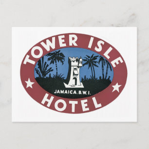 Carte Postale Hôtel Tower Isle Jamaïque BWI