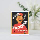 Carte Postale Hôtel Victoria Cannes (Debout devant)