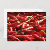 Carte Postale Hotness - Red Hot Chillies (Devant / Derrière)