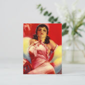 Carte Postale hottie des années 1930 (Debout devant)