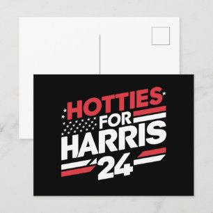 Carte Postale Hotties For Harris 24