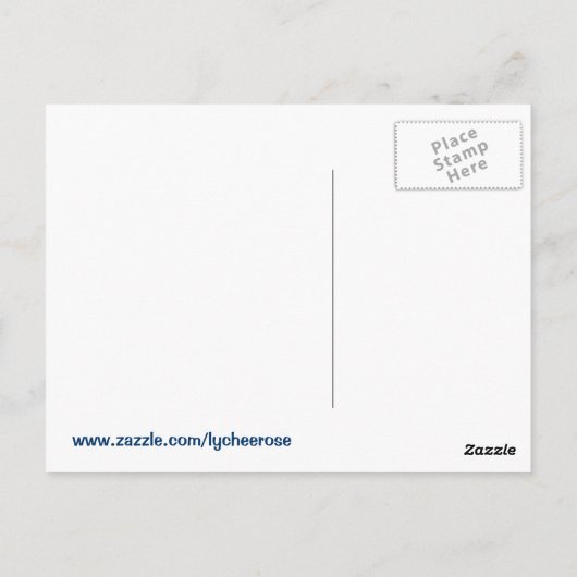 Carte postale Houdini (Dos)