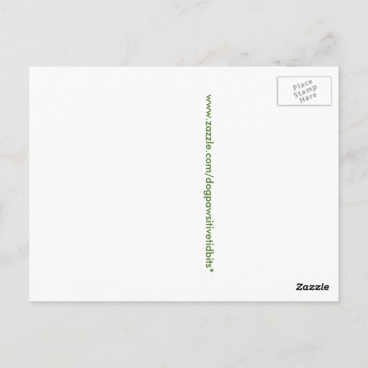 Carte Postale Hound Dog Tree Hugger (Dos)