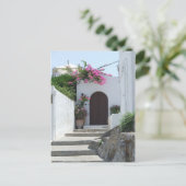 Carte Postale House de Lindos de capitaine (Debout devant)