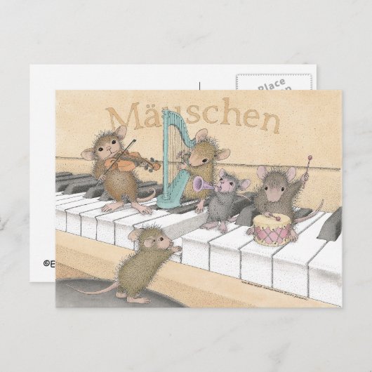 Carte postale House-Mouse Designs® (Devant / Derrière)