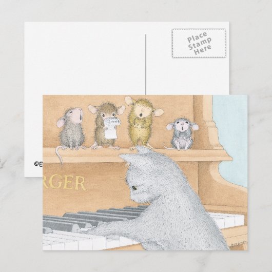 Carte postale House-Mouse Designs® (Devant / Derrière)