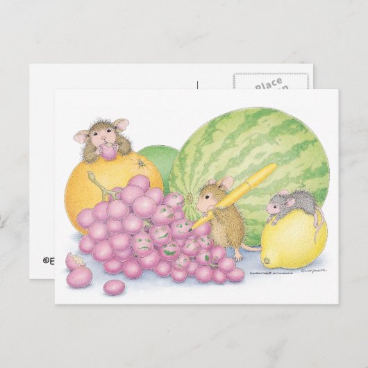 Carte postale House-Mouse Designs® (Devant / Derrière)