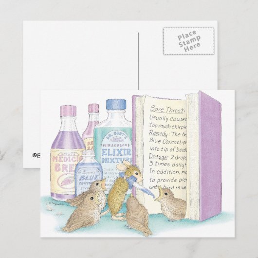 Carte postale House-Mouse Designs® (Devant / Derrière)