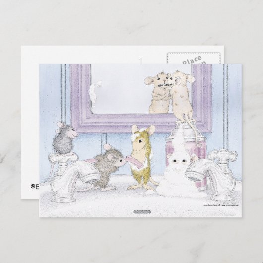 Carte postale House-Mouse Designs® (Devant / Derrière)