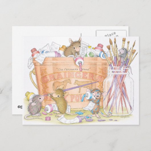 Carte postale House-Mouse Designs® (Devant / Derrière)