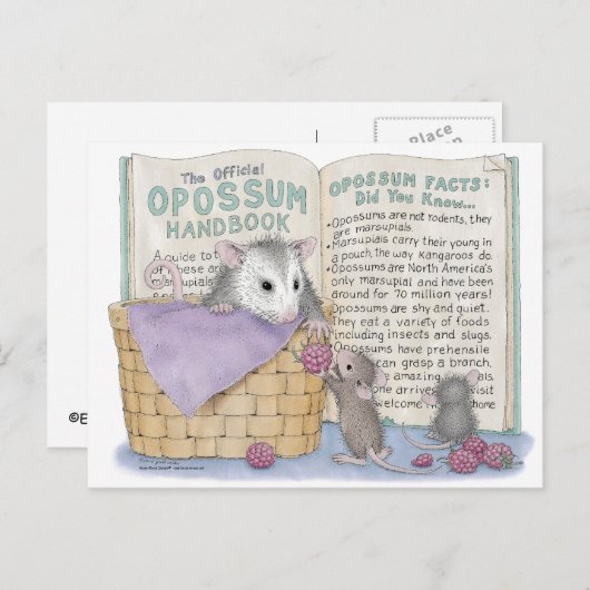 Carte postale House-Mouse Designs® (Devant / Derrière)